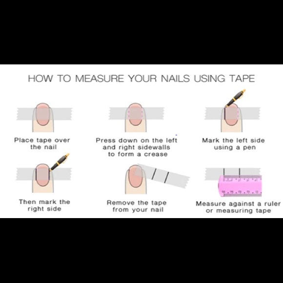 Hand made press on nails - Picture 8 of 9